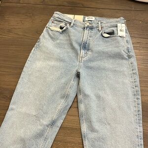 AGOLDE High Rise Stovepipe Size 28 Brand new with tags